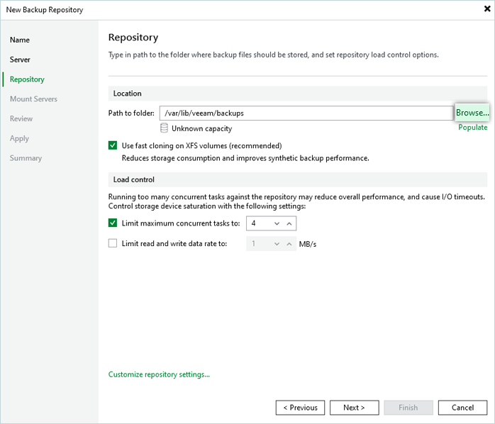 IDrive e2 with Veeam 13